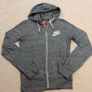 Grey Nike Zip Up